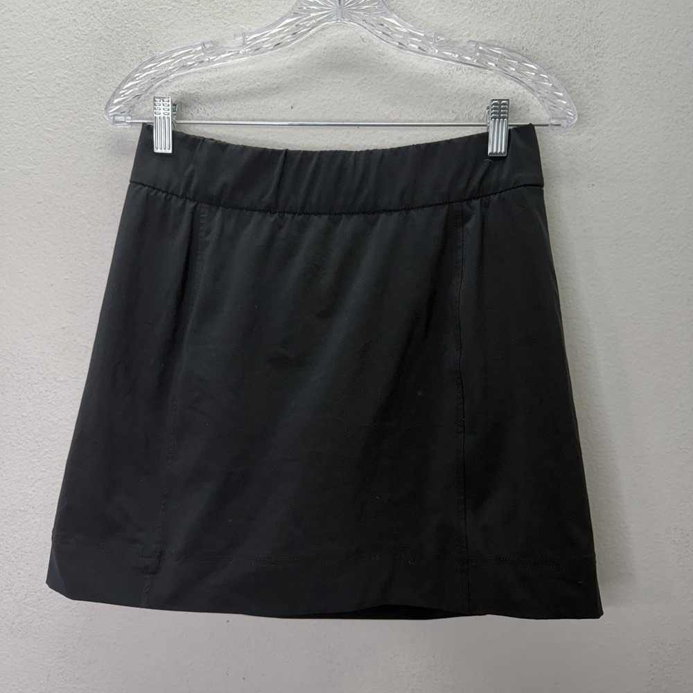 Columbia Skort Skirt BLACK UPF 50 Omni-Shade Size M Performance Outdoors Lined